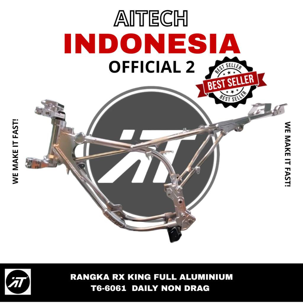 Rangka Full Aluminium Rx King T6-6061 Daily Non Drag Aitech