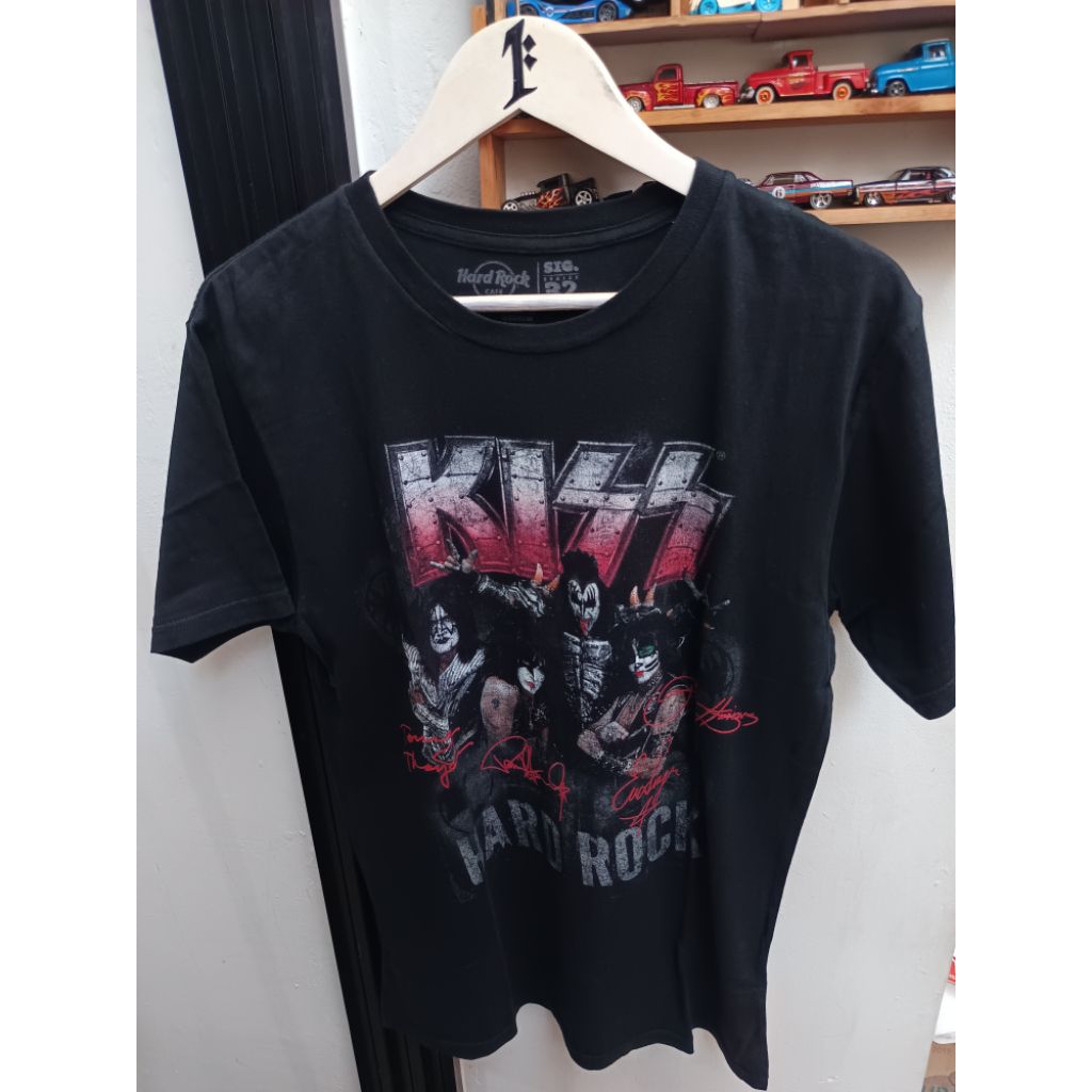 tshirt kaos kiss hard rock pattaya