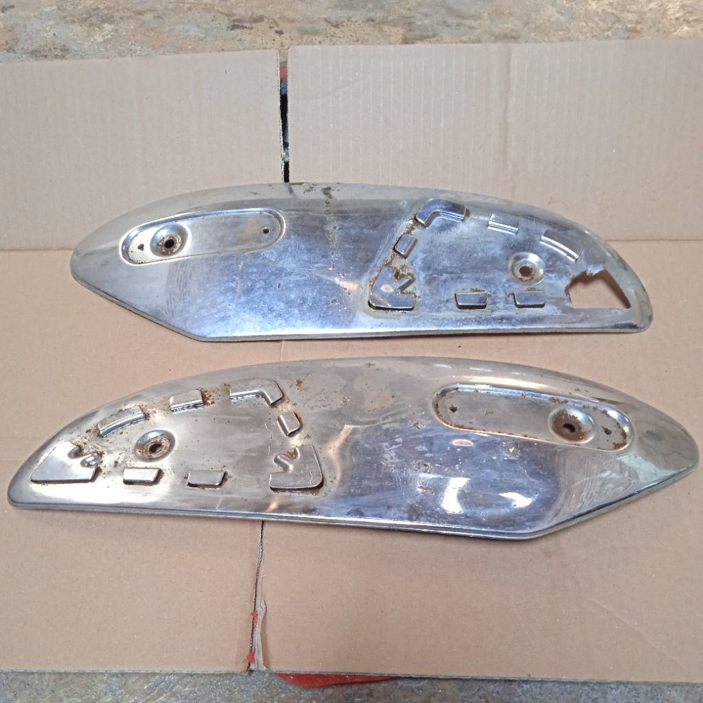 Panel Pelindung Cover Chrome Tengki Tangki Yamaha L2 G S L2g L2s