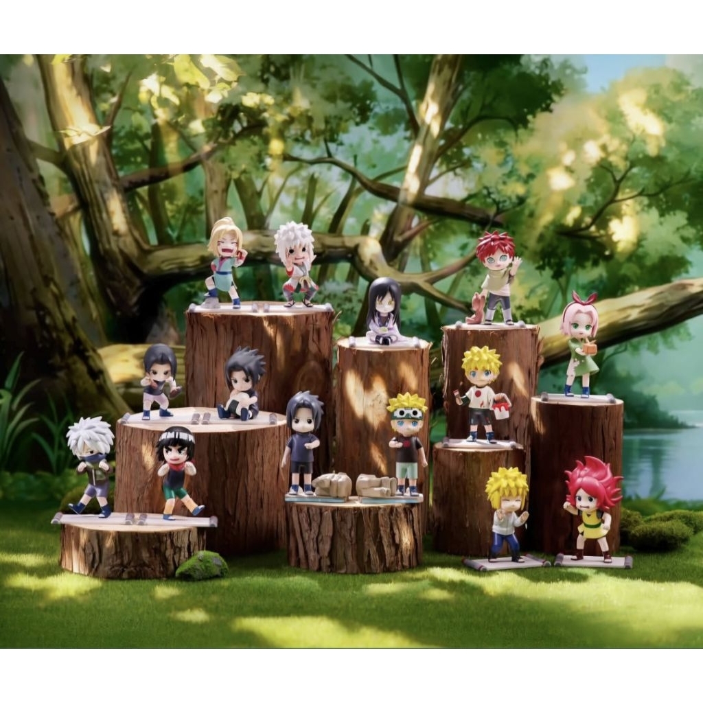 NARUTO SHIPPUDEN Childhood Series Figures Selected Original Popmart Indonesia