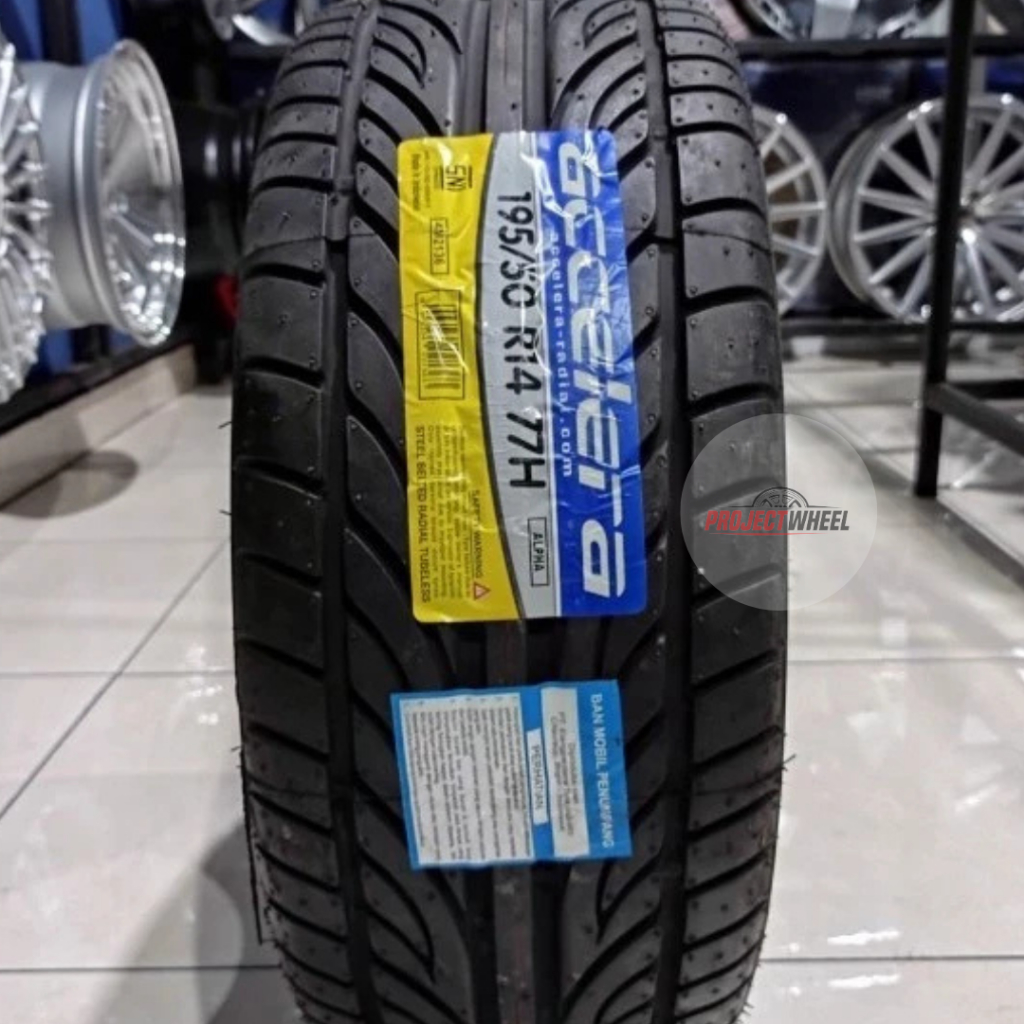 BAN MOBIL RING 14 ACCELERA ALPHA 195 50 R14 TUBLES JAKARTA TIMUR