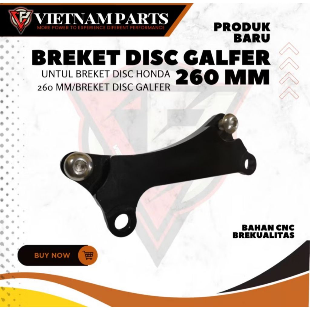 Braket disk piringan cakram mio braket kaliper vario cakram disk depan 260mm motorycle