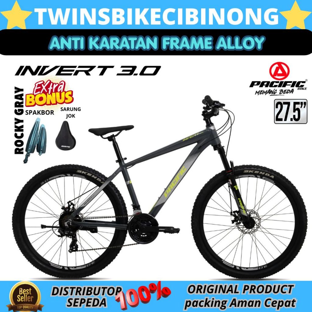 Sepeda Gunung MTB 27,5 PACIFIC INVERT 3.0 ALLOY