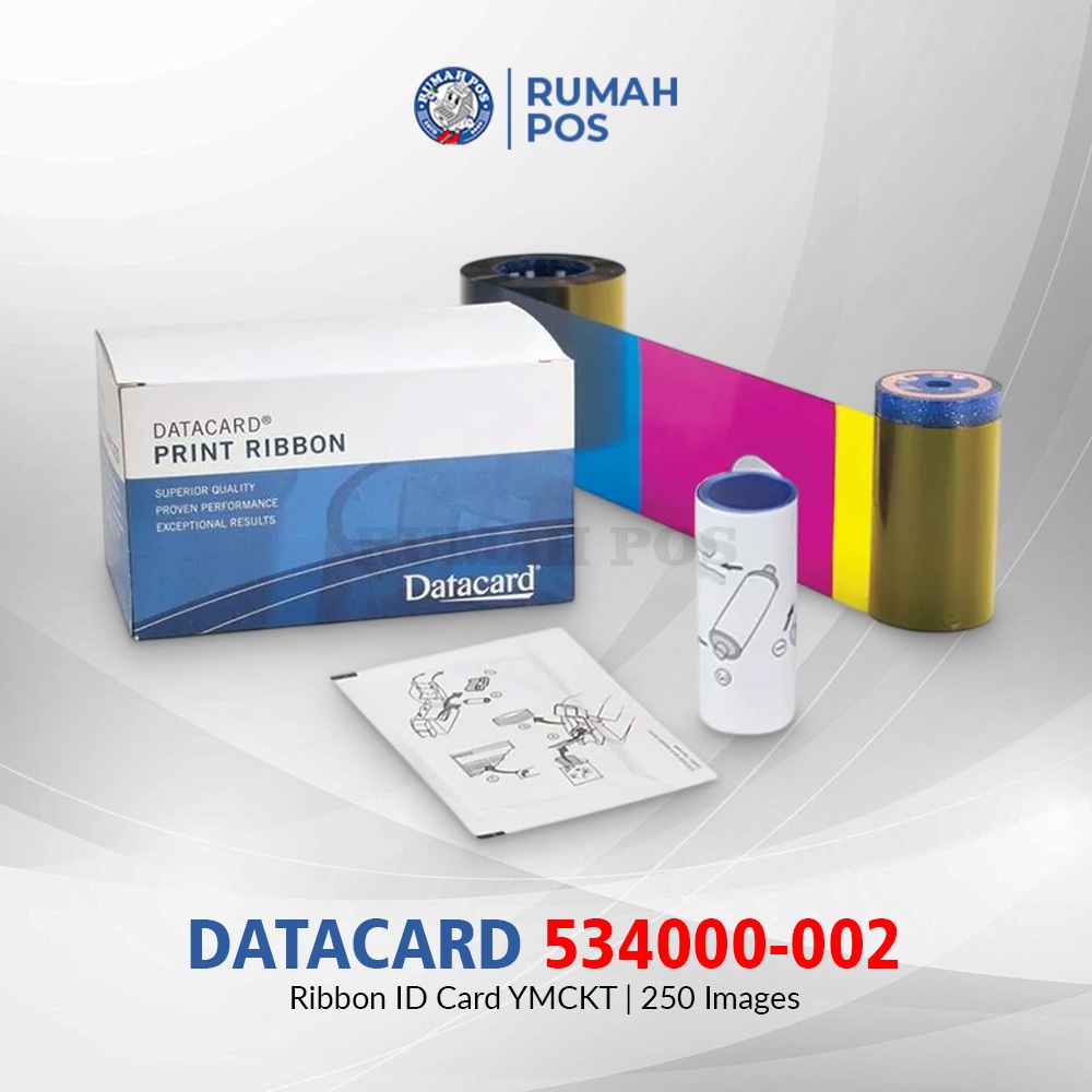 Ribbon Color YMCKT 534000-002 Datacard / 534000-002 / Datacard / YMCKT