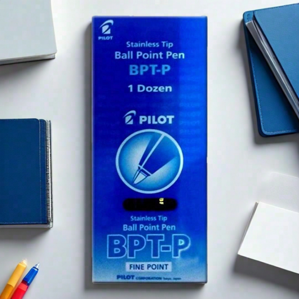 Pulpen Pilot BPT-P / Pulpen Pilot Murah / Pulpen Pilot Warna Hitam 1 Pack isi 12 pcs