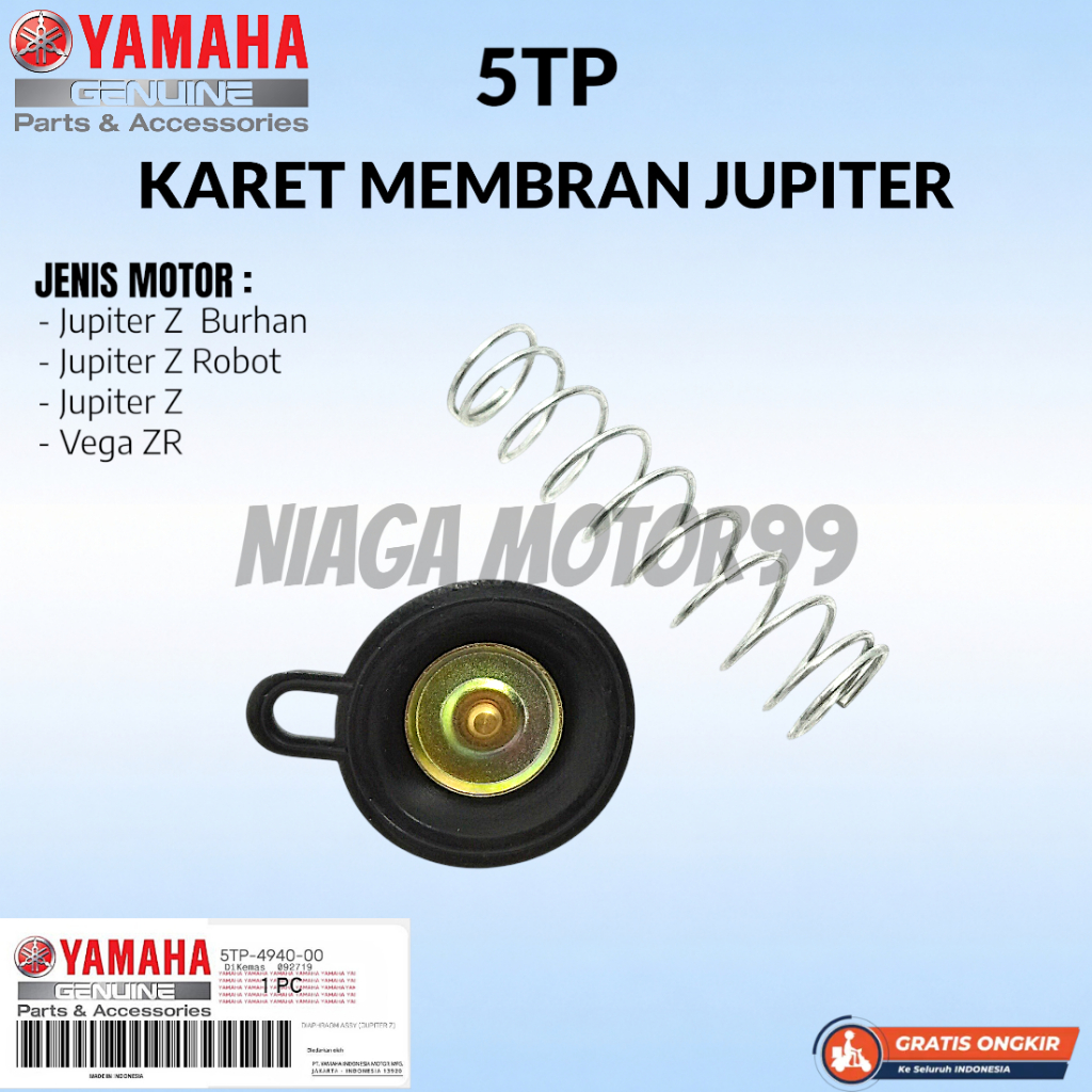 Karet Membran Jupiter / Jupiter Z Burhan / Jupiter Z Robot / Jupiter Z / Vega ZR 5TP
