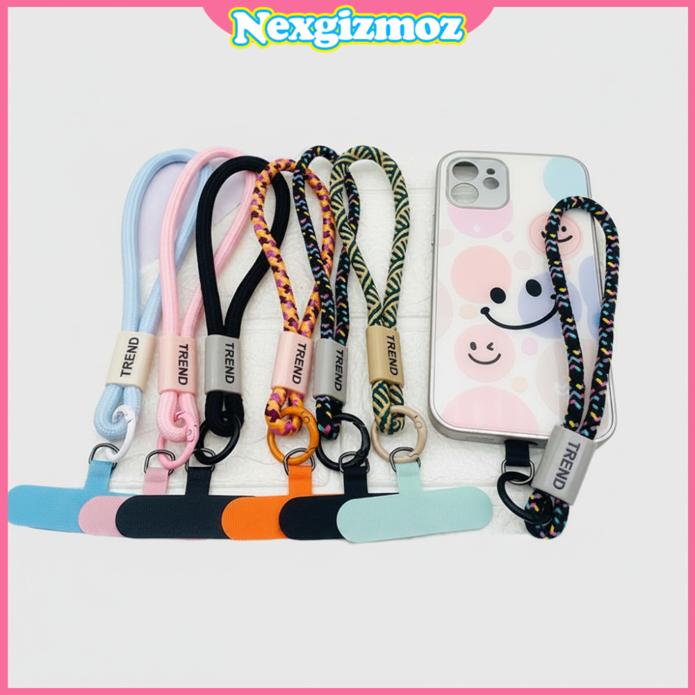 Tali Strap Gantungan HP Universal | Phone Lanyard Trendy Anti Jatuh | Tali Gantung Casing HP Lucu Es
