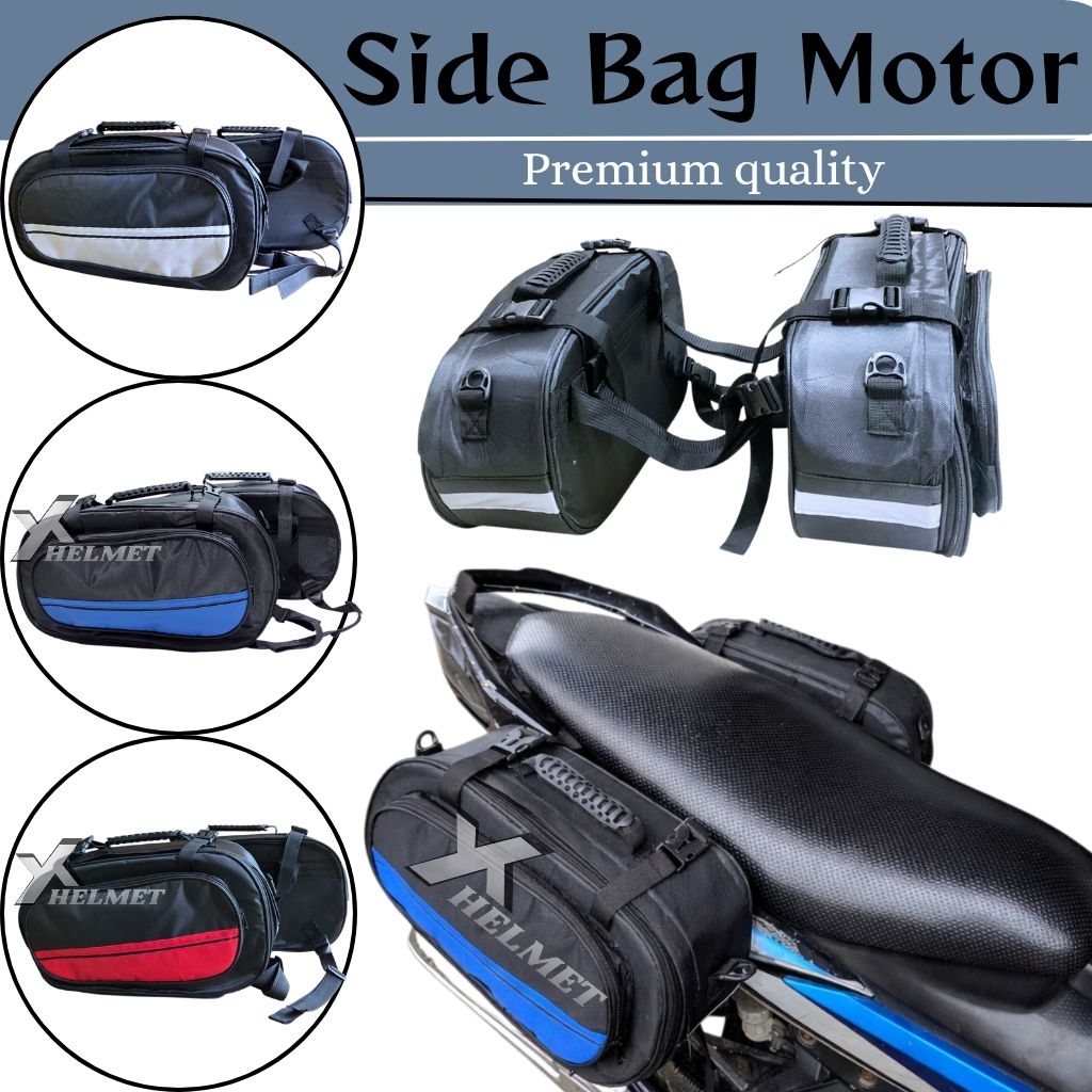 SIDE BAG MOTOR TOURING - BOX MOTOR - BAGASI MOTOR SAMPING