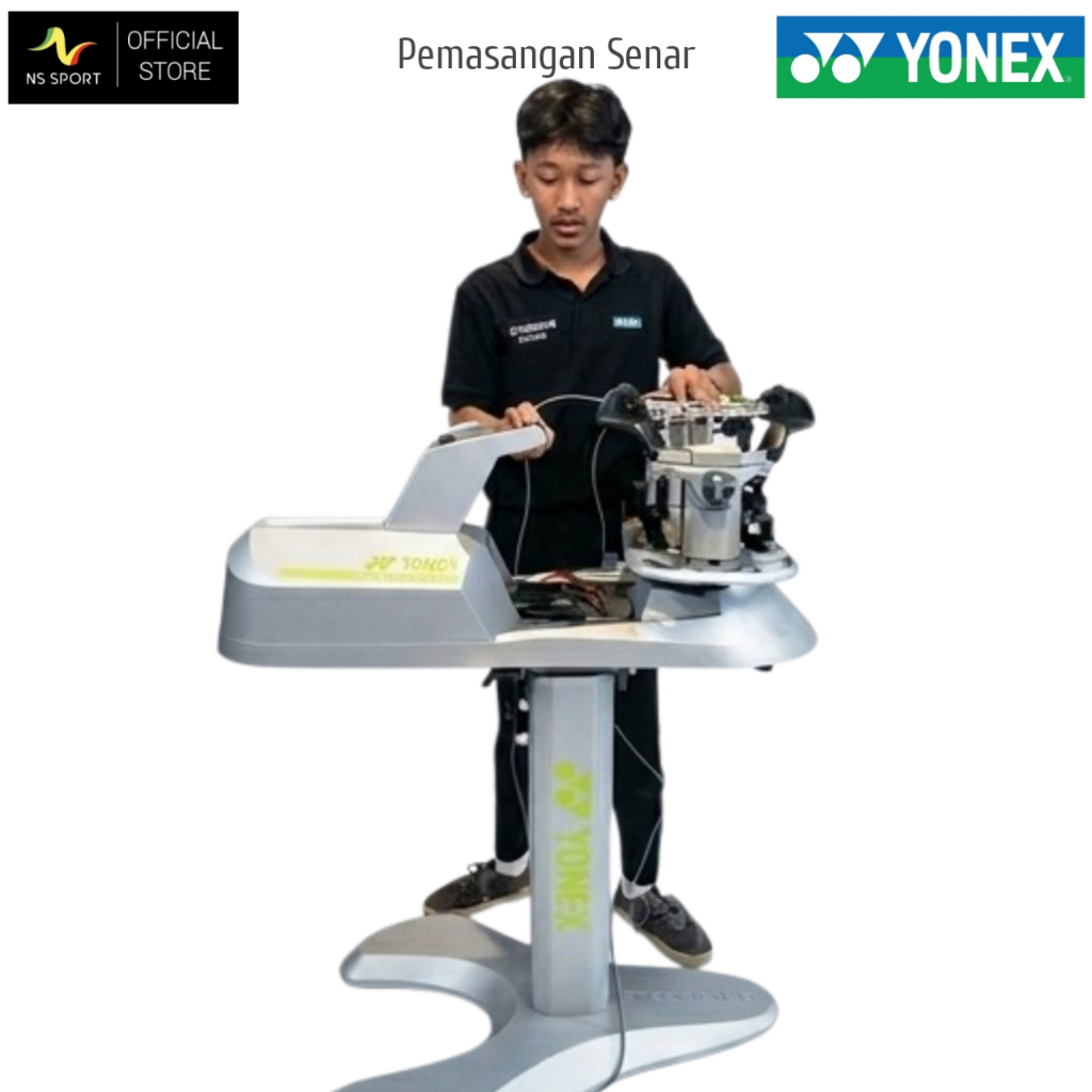 Pemasangan Senar Raket Badminton Dengan Mesin Yonex Precision 8.0