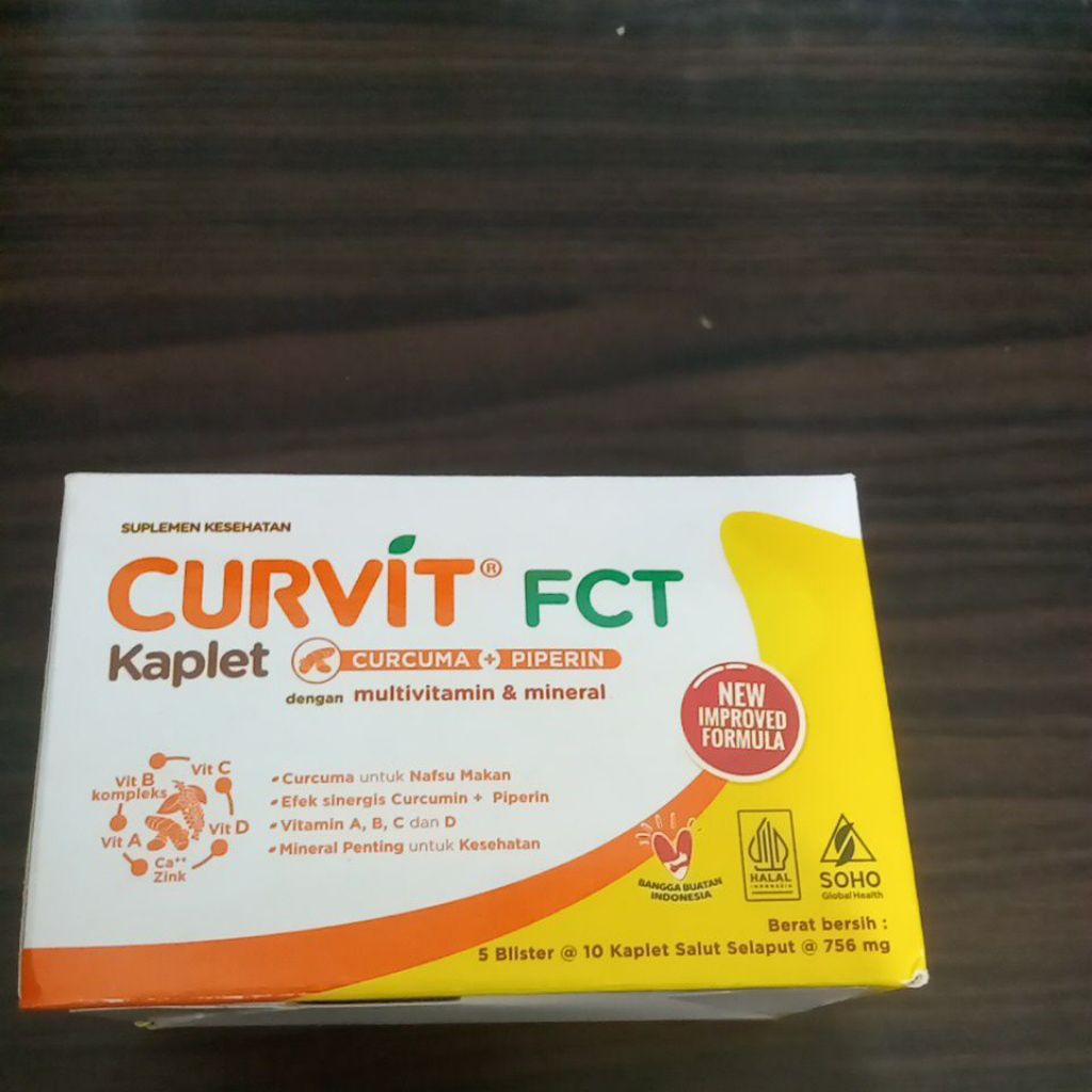 Curvit kaplet box  isi 5 strip