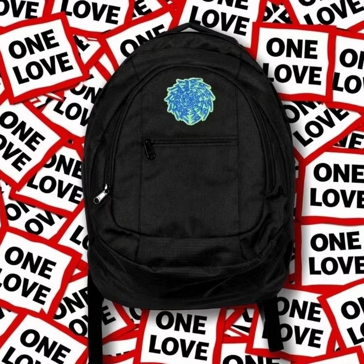 Backpack Nivienne Spiral Blue Thanksinsomnia