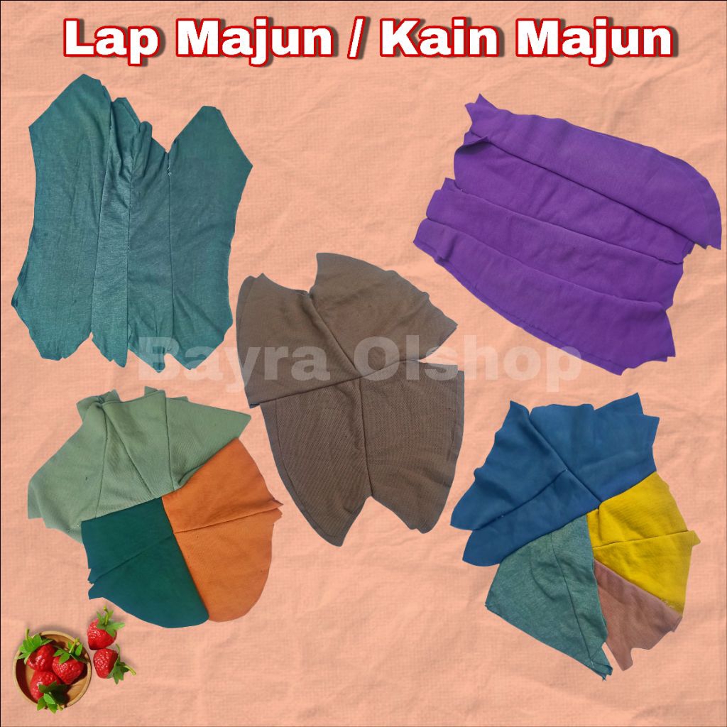 KAIN LAP MAJUN 500gram  / lap majun / kain majun / cempal