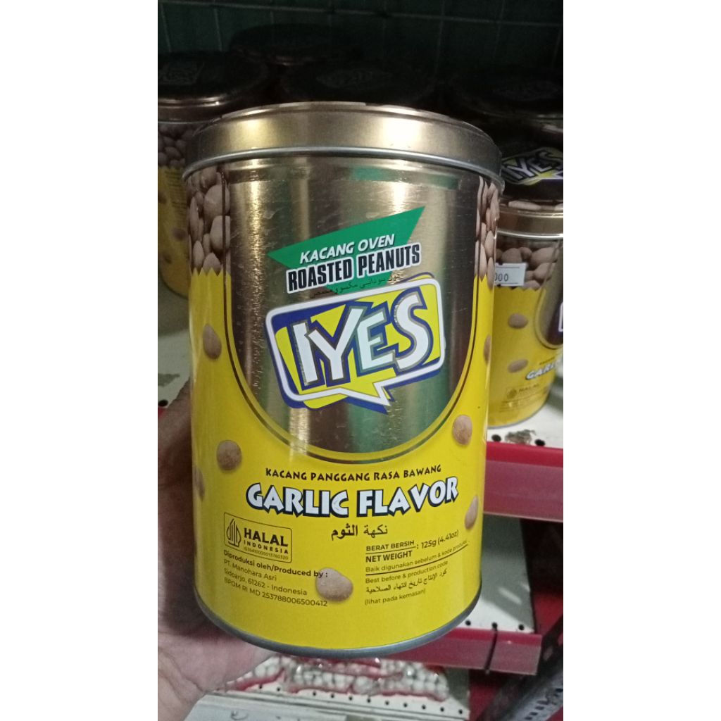 Kacang Oven Iyes Rasa Bawang