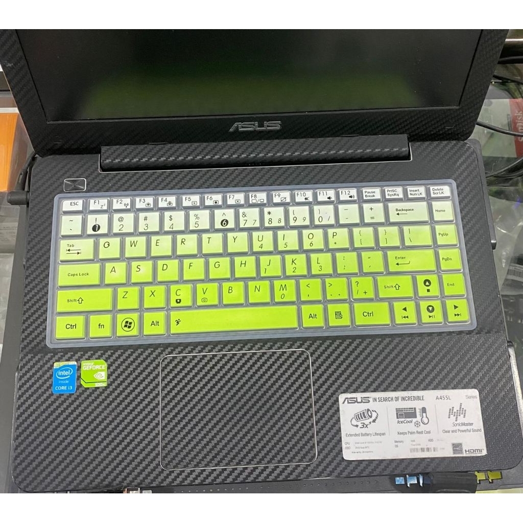 Cover Keyboard protector Laptop Asus K40 U80 X455 X450 X453 A455 A50 X441 A80 K43 X401