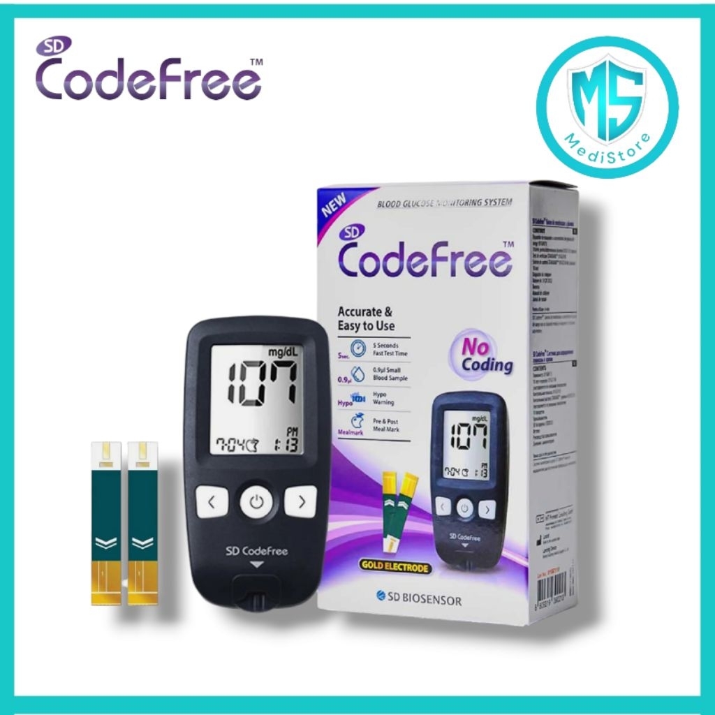 Alat Cek Gula Darah CodeFree SD Biosensor  Codefree SD Biosensor