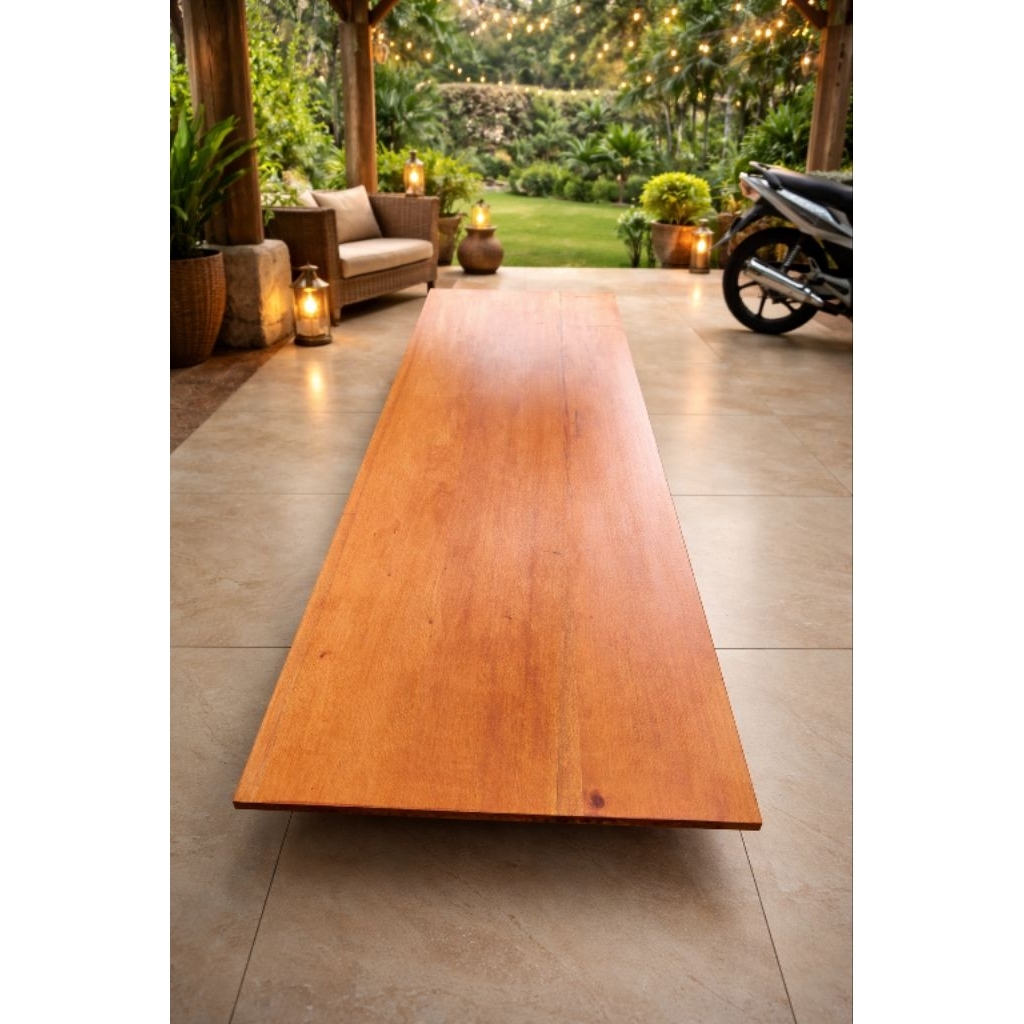 Papan ambalan Daun Meja kayu mahoni