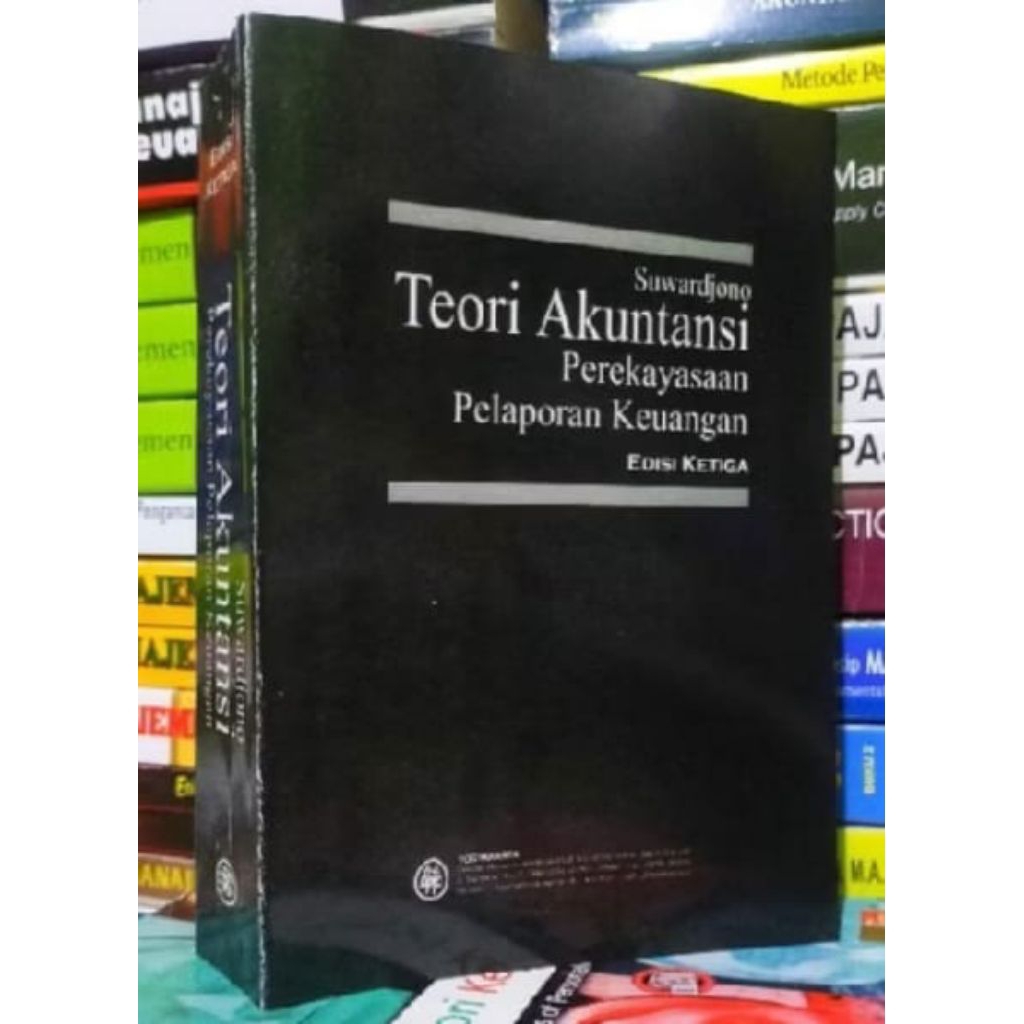 BUKU TEORI AKUNTANSI Edisi 3 By SUWARDJONO