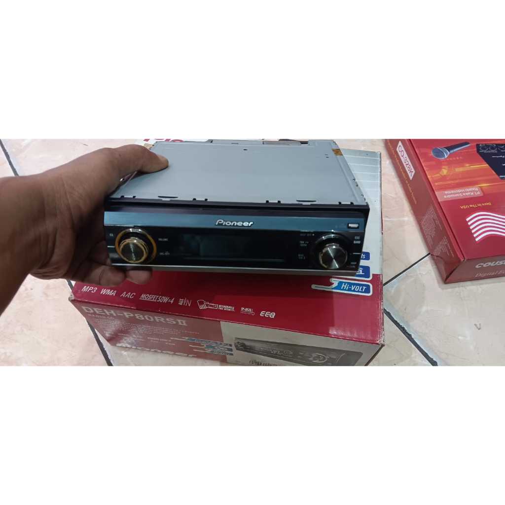 Head Unit Single Din Pioneer DEH-P80RS MKII