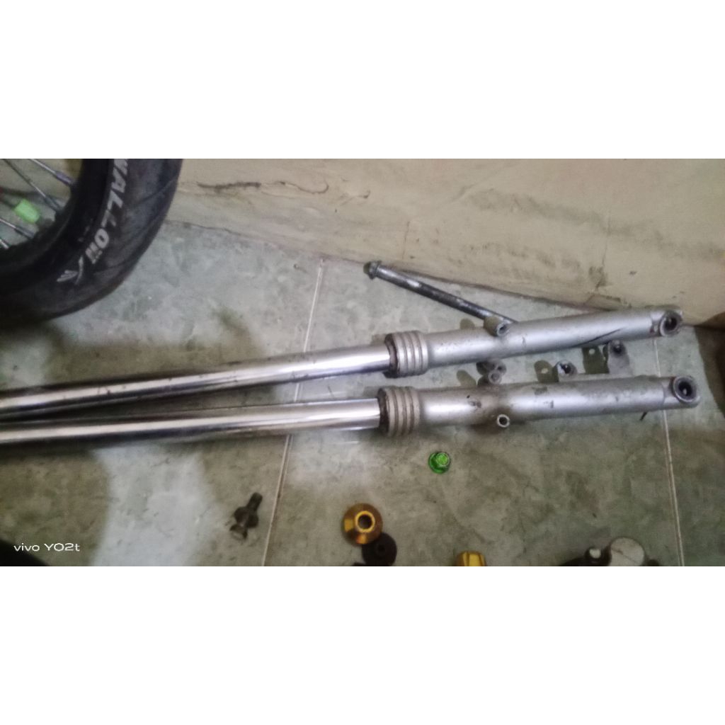 Shock depan rx king, rx s copotan