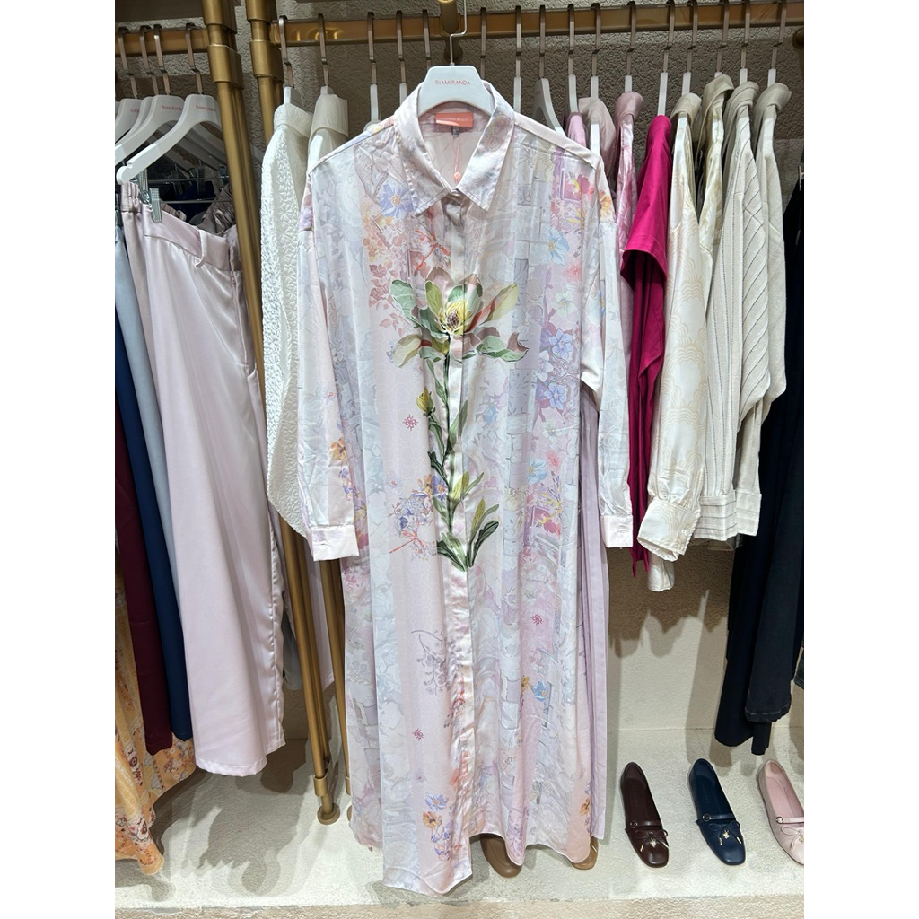 RIAMIRANDA EMIKO DRESS PINK