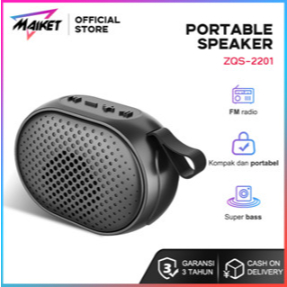 MAIKET Speaker Bluetooth Mini ZQS2201 Musik Box Bluetooth Full Bass Portable Wireless Subwoofer