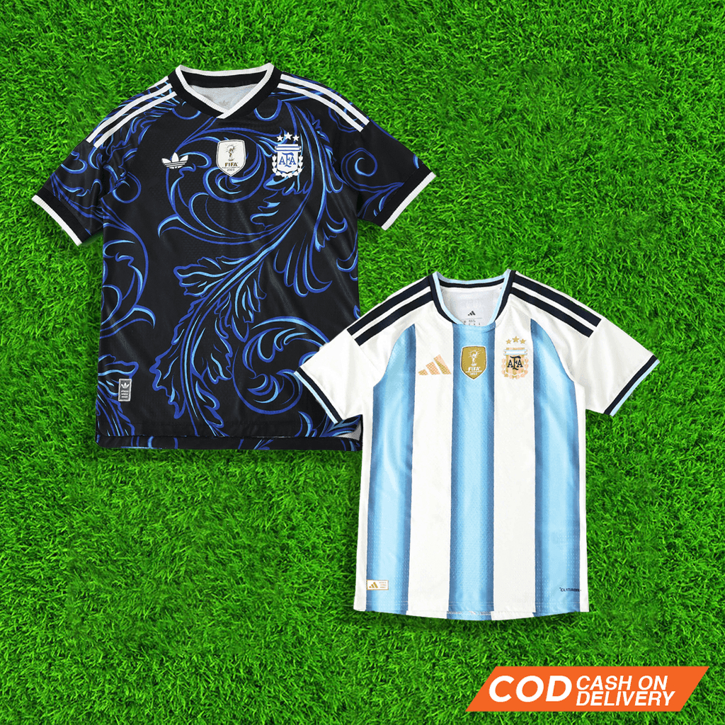JERSEY TIMNAS ARGENTINA  HOME AWAY PLAYER ISSUE COPA 2024 PIALA DUNIA 2026 JERSEY BOLA ARGENTINA