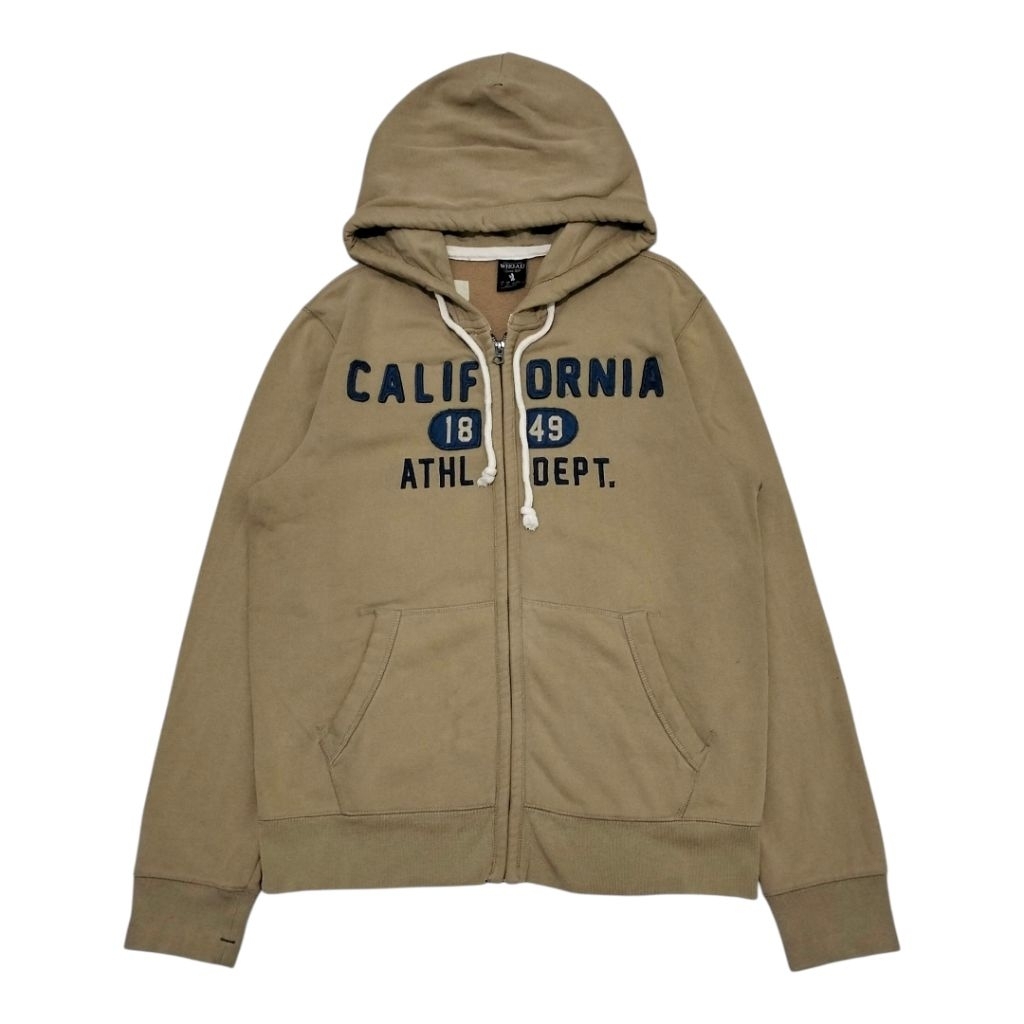 ZIPPER HOODIE WHO AU LOGO SECOND ORIGINAL
