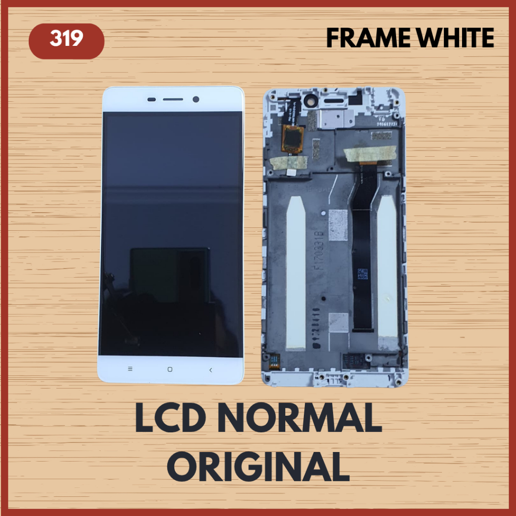 LCD FRAME XIAOMI REDMI 4 PRADA ORIGINAL COPOTAN