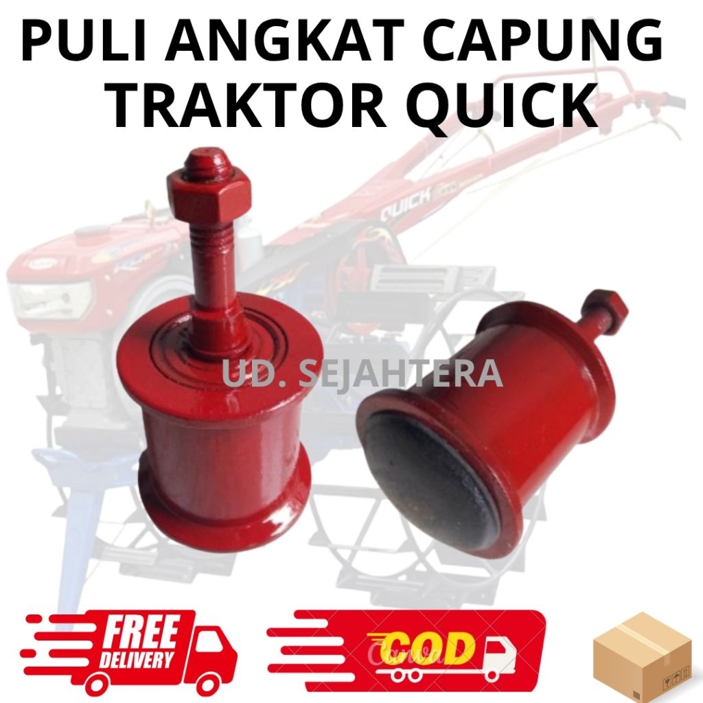 Pulley Angkat Traktor Capung Metel / Pulley Tension Capung Traktor Impala