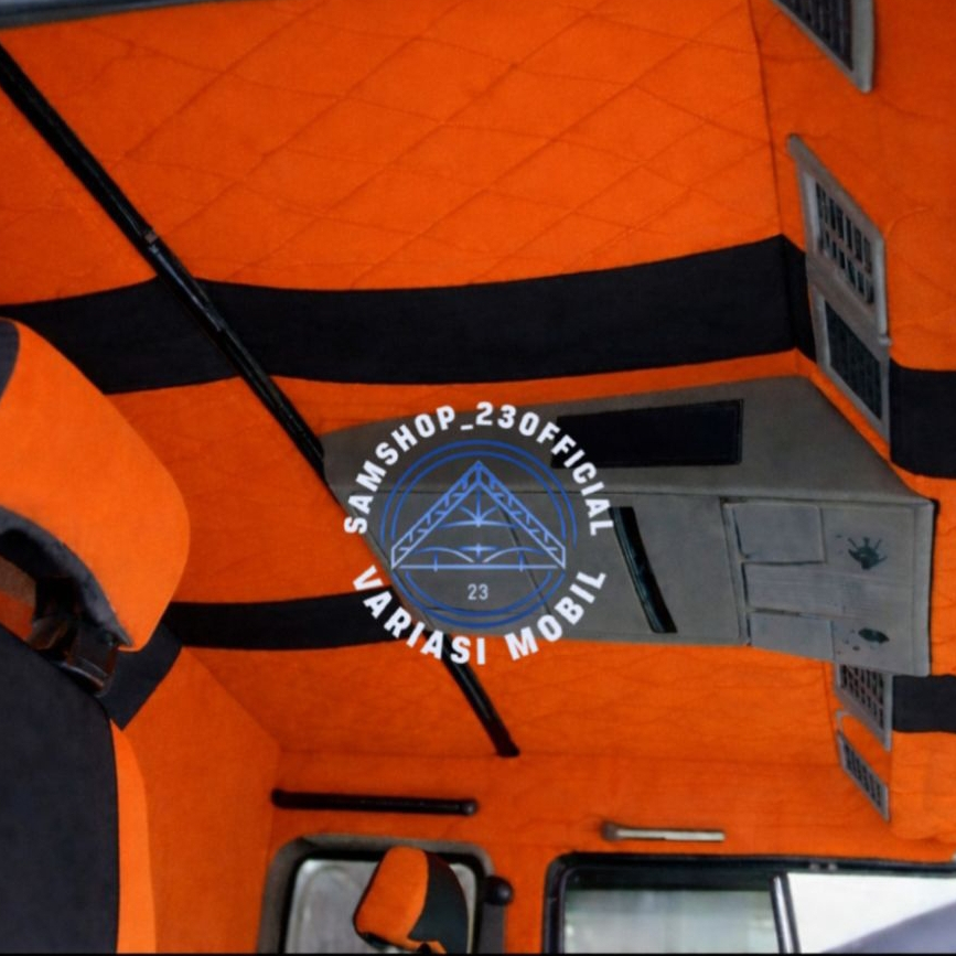 Cover Lapis Plapon atas Mobil Truk Fuso 220ps/Fuso Fighter/Fuso Genjo/Fuso 190ps/dll motif variasi
