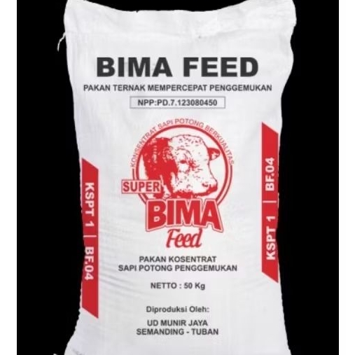 BIMA FEED MERAH KOSENTRAT PENGGEMUKAN SAPI