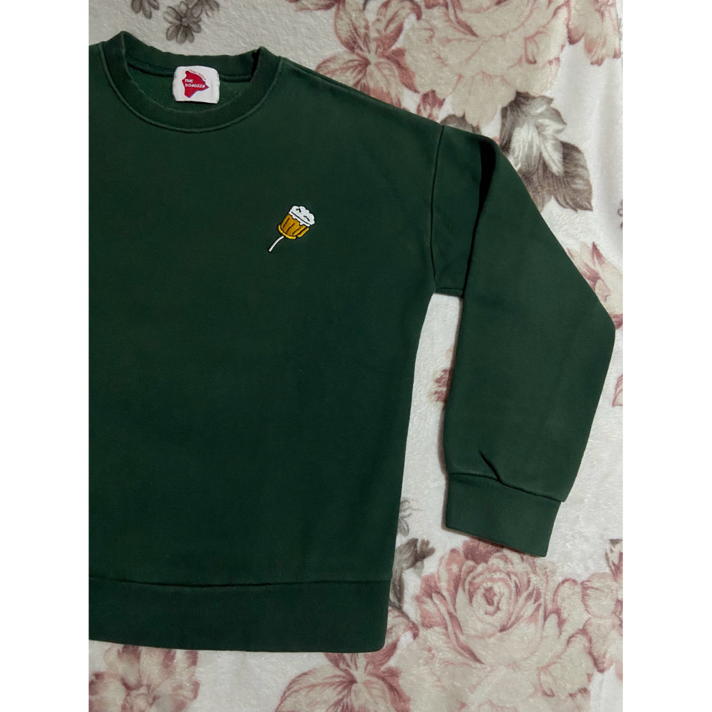 [PRELOVED] Oversized Sweatshirt Green | Uniqlo Design The Dongsin