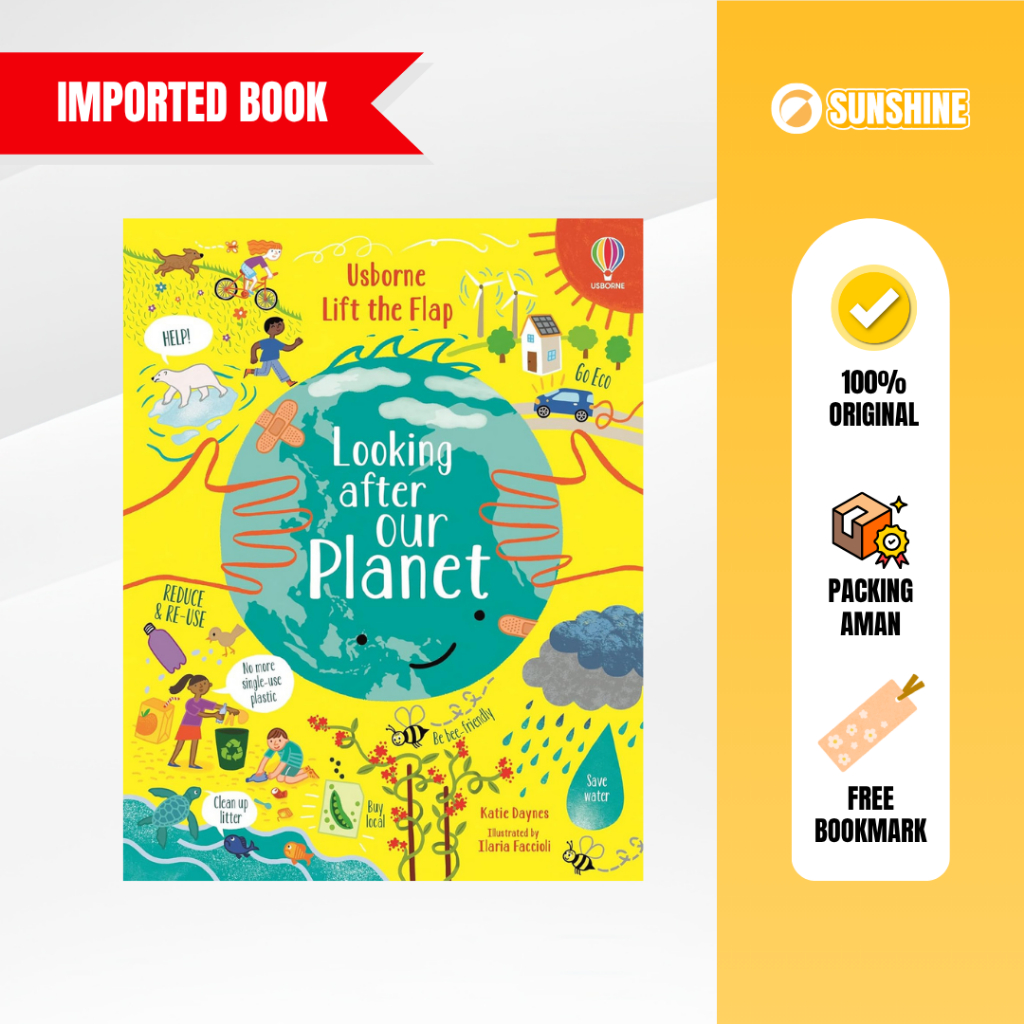 Imported Book - [Usborne] Lift-the-Flap Looking After Our Planet