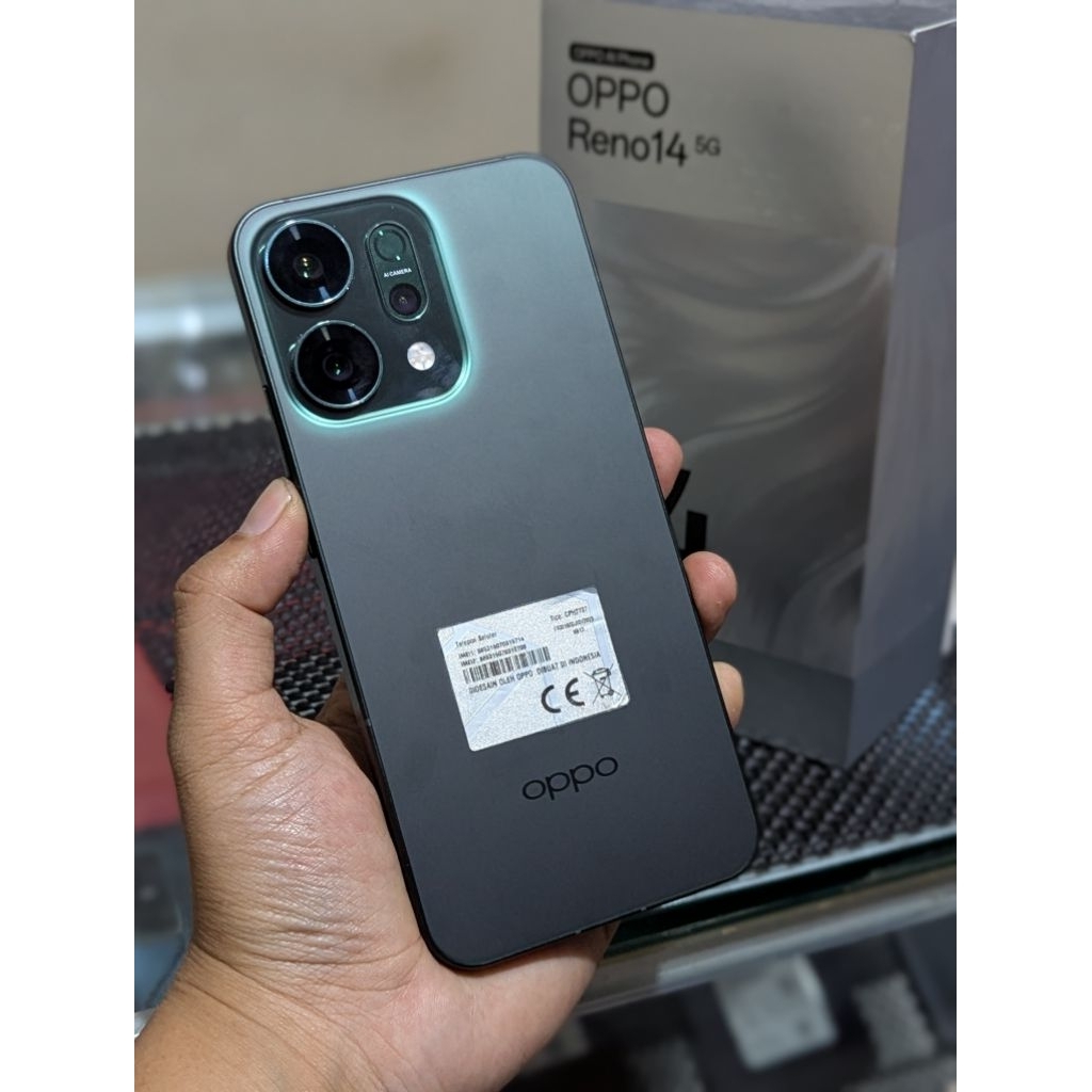 Oppo Reno 14 5g 12/256 Second Fullset