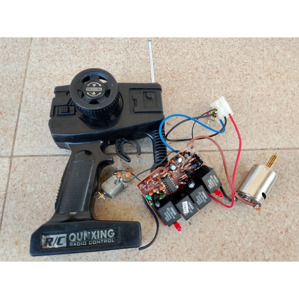 Set remot cabutan rc qd skala 1:10 frekuensi Mhz  ||Growrace rc