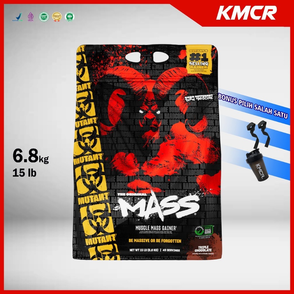 Mutant Mass 15 Lbs Weight Gainer MutantMass Mass Gainer - KMCR CANGGU