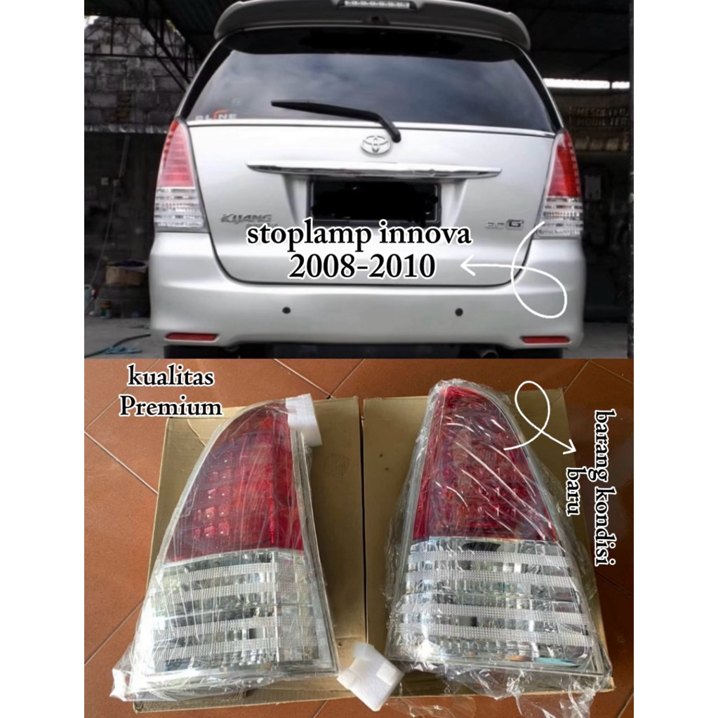 stopan/stoplamp/lampu belakang kijang innova 2008-2010
