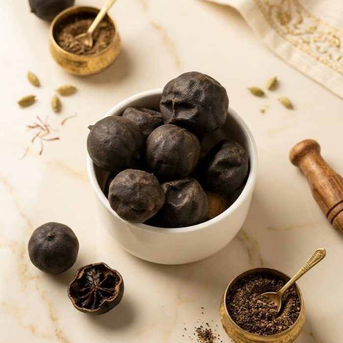 Lemon Hitam Aswad Kering Jeruk Hitam Kering untuk Bahan Masakan Timur Tengah Nasi Mandhi 25g