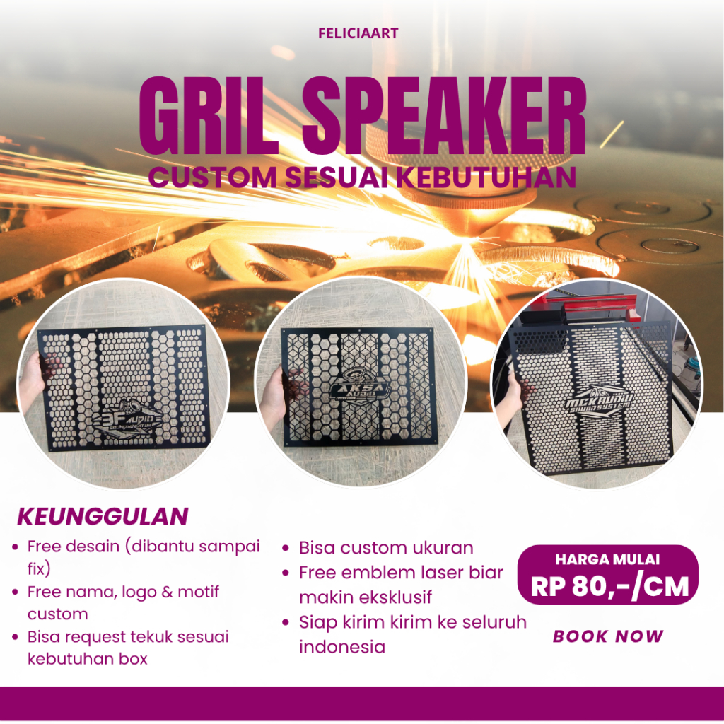 GRIL SPEAKER CUSTOM