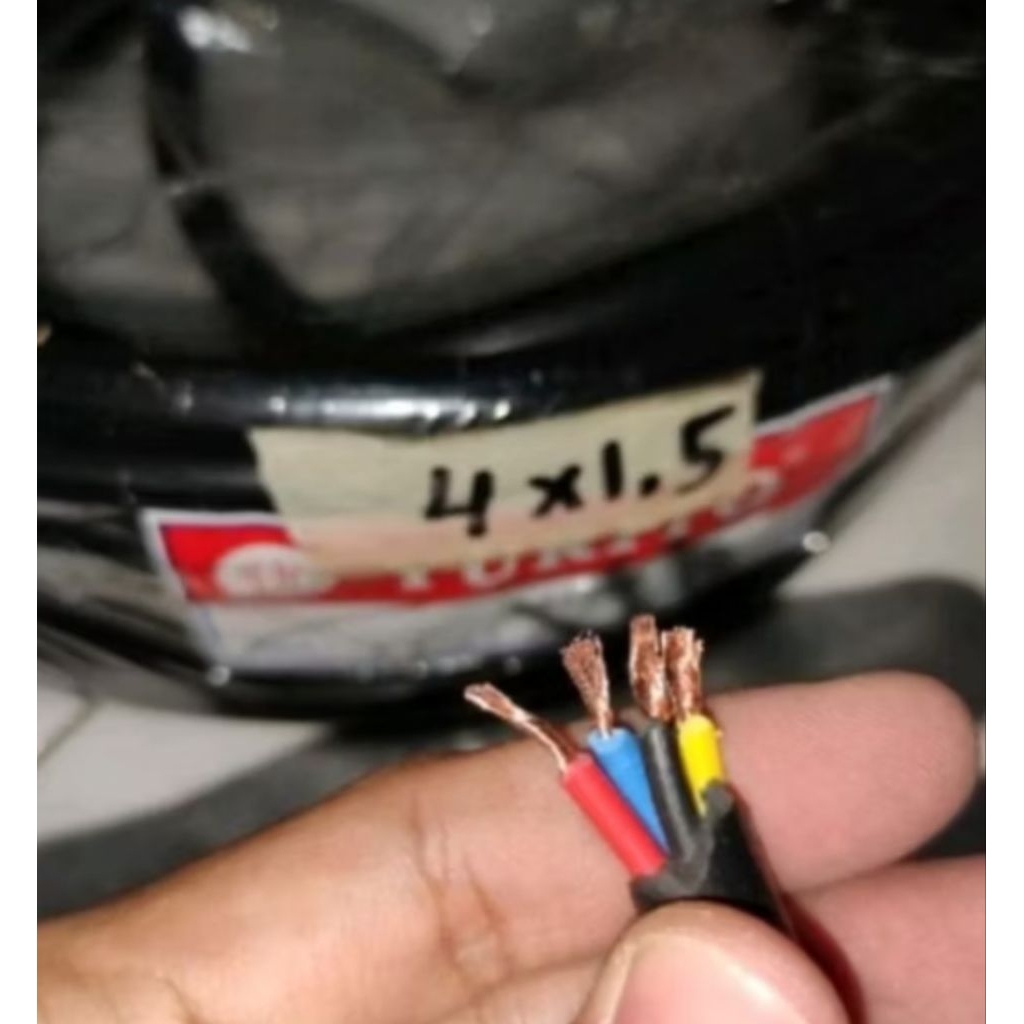 kabel yurito 4x1 5 audio speaker spiker 4 x 1,5 original harga permater