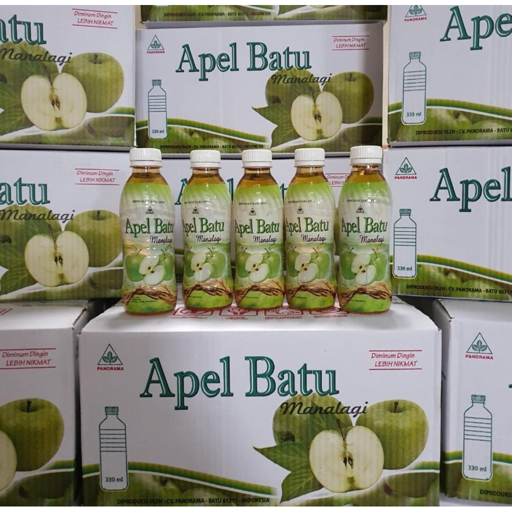 Sari Apel Batu kemasan botol - 1 dus