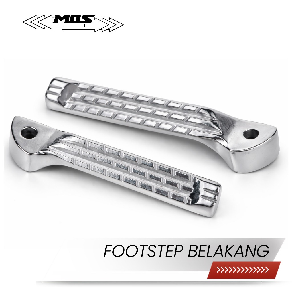 MOZ FOOTSTEP BELAKANG AEROX VARIO/PIJAKAN KAKI BELAKANG MOZ UNIVERSAL