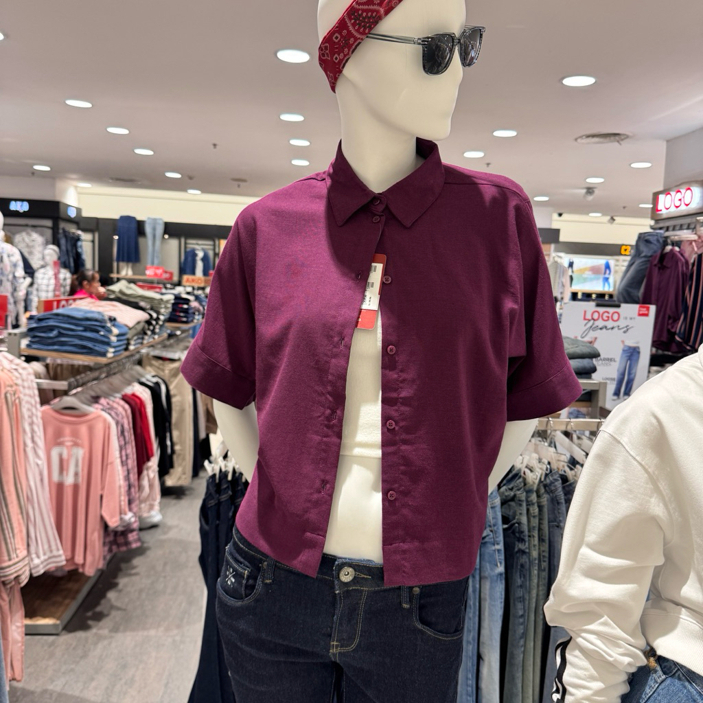 LOGO JEANS - NEW Kemeja Blouse Wanita (S-L)