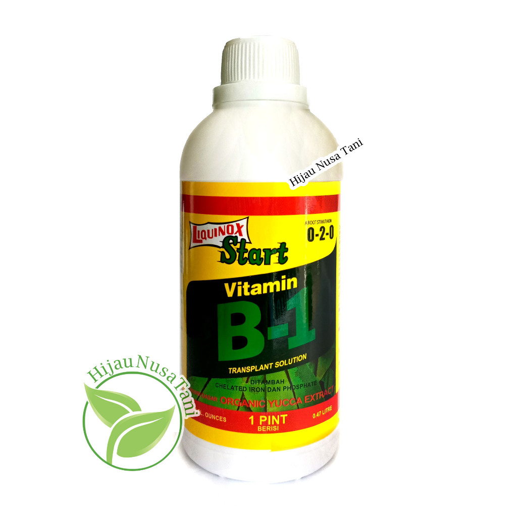 VITAMIN B1 LIQUINOX START 470 ml - Anti Stress Tanaman Pupuk perangsang akar segala jenis tanaman hi