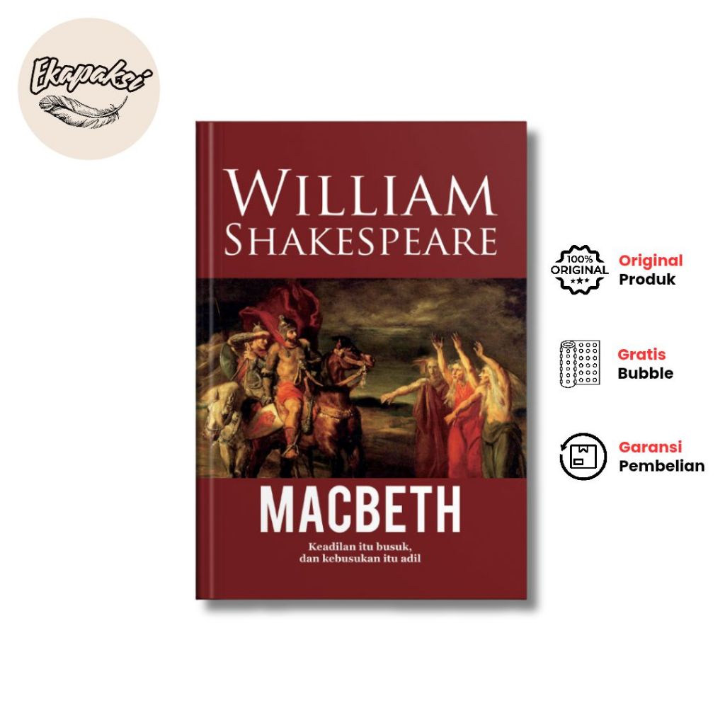 Buku Sastra Klasik William Shakespeare - Macbeth - Penerbit Narasi