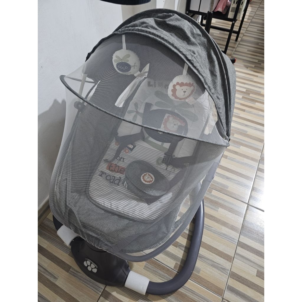 [preloved] bouncer snuggli cocolatte