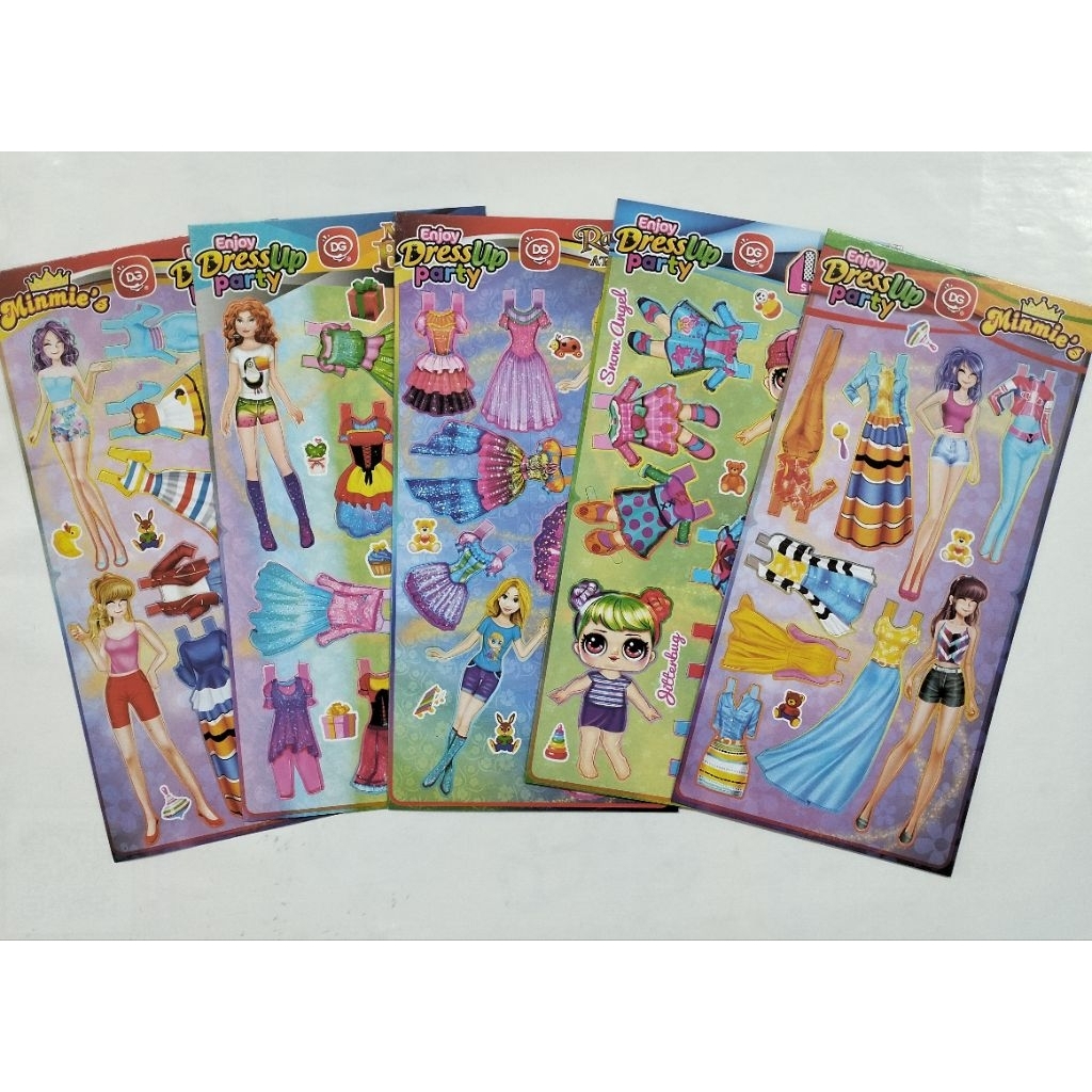 Mainan anak bongkar pasang baju bajuan 50 pcs