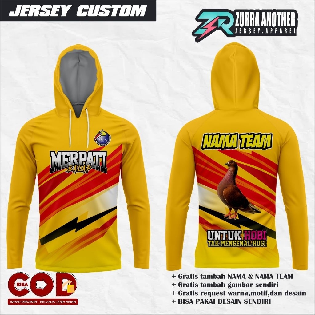 Jersey merpati/Jersey merpati custom/Jersey merpati bebas request desain dan gratis request desain