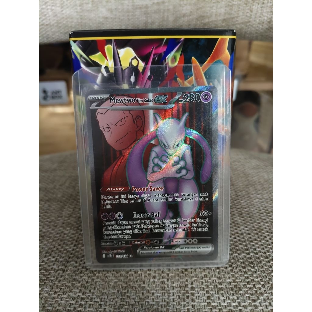 Mewtwo Tim Roket EX SR