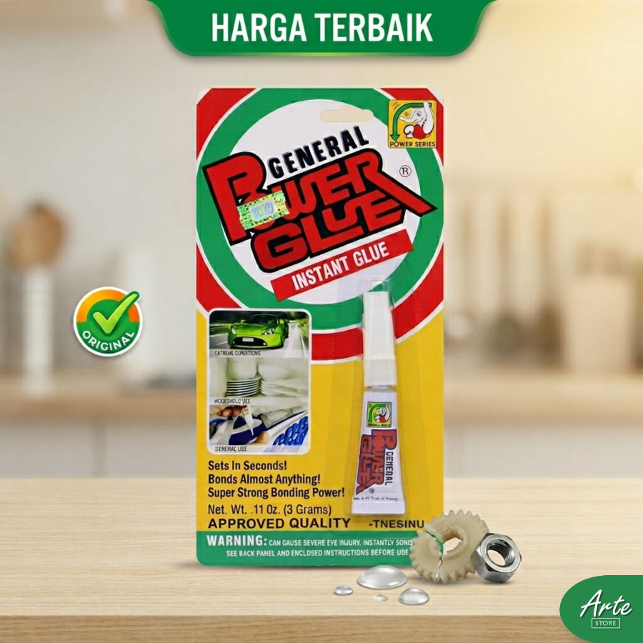 Power Glue Super Kuat - Lem Power Glue General Original